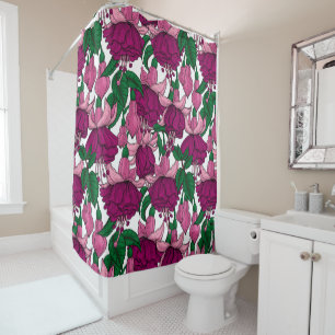Fuchsia Shower Curtain