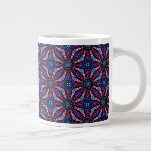 Fuchsia Stargazer Large Coffee Mug