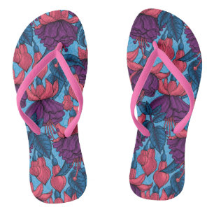 Fuchsia Thongs