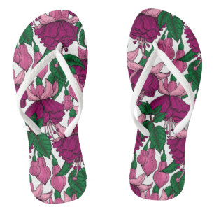 Fuchsia Thongs