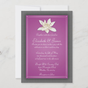 Fuchsia Wedding Invitations