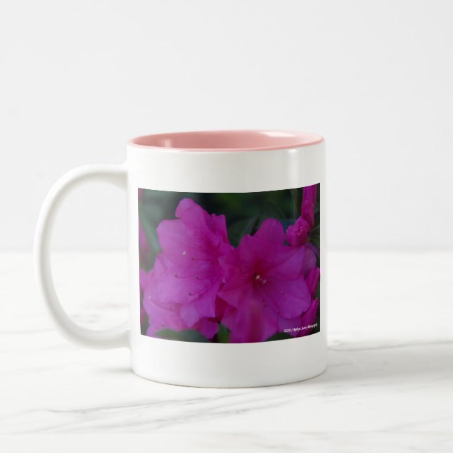 Fucshia Azaleas Mug (Left)