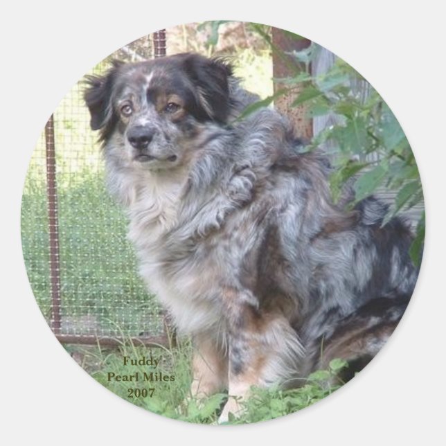 FuddyPearl Miles2007 Classic Round Sticker (Front)