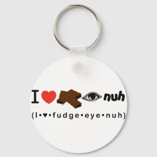 Fudge Eye Nuh Key Ring