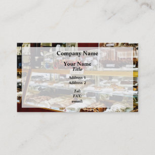 Fudge Shop Business Card