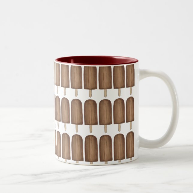 Fudgesicle Chocolate Fudge Popsicle Mug (Right)