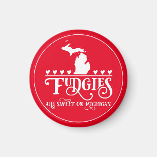 Fudgies Are Sweet on Michigan Magnet