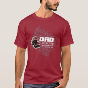 Fudging Father's Day /Dad's birthday red t-shirt