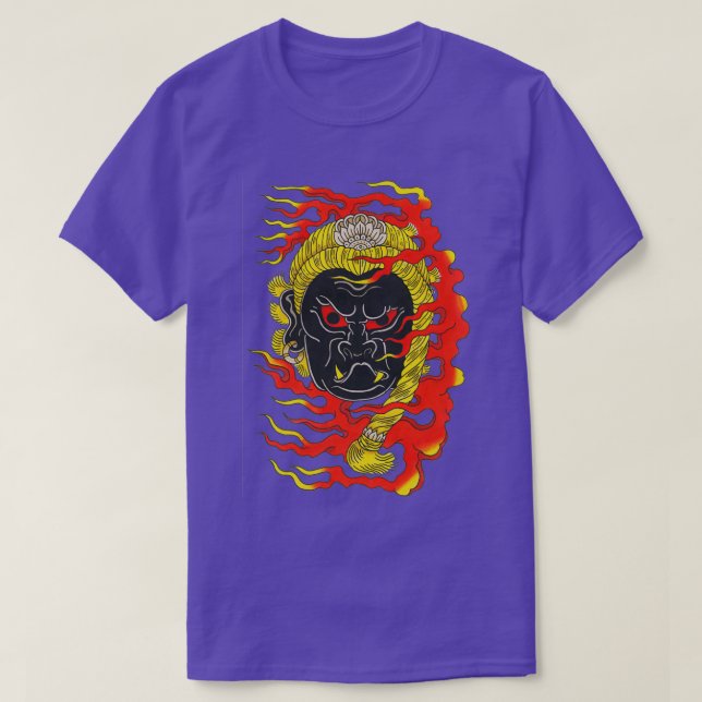 Fudo Myoo tattoo design flash 2 T-Shirt (Design Front)