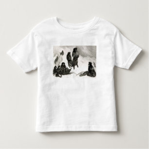 Fuegians going to trade in Zapallos Toddler T-Shirt