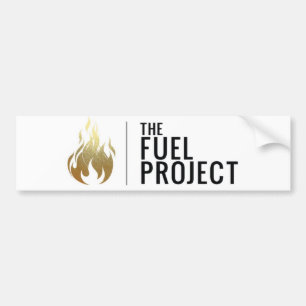 Fuel Bumper Sticker (Gold)