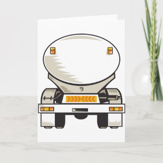 fuel gasoline tanker truck card