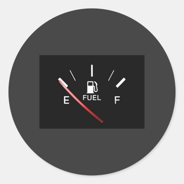 Fuel Gauge sticker (Front)