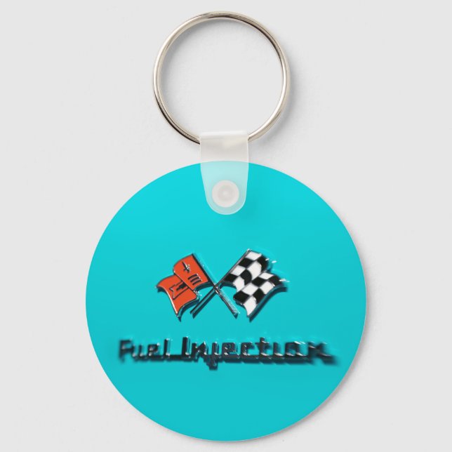 Fuel Injection Badge Key Ring (Front)