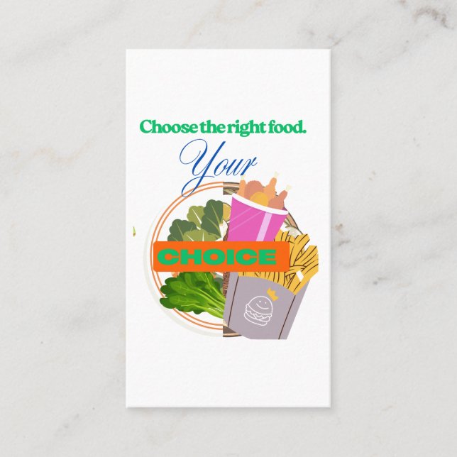 Fuel or Fool – Your Call Business Card (Front)