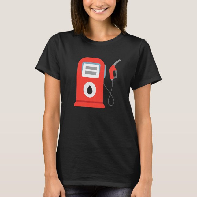 Fuel Pump Gas Pump Costume   T-Shirt (Front)