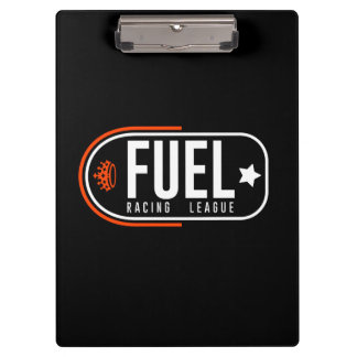 FUEL Racing League Black Clipboard