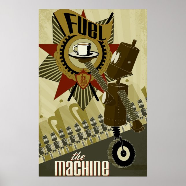 Fuel the Machine Poster (Front)
