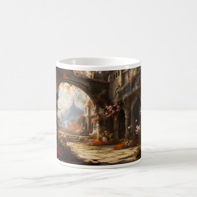 Fuel Your Imagination With Fantasy Coffee Mug (Center)