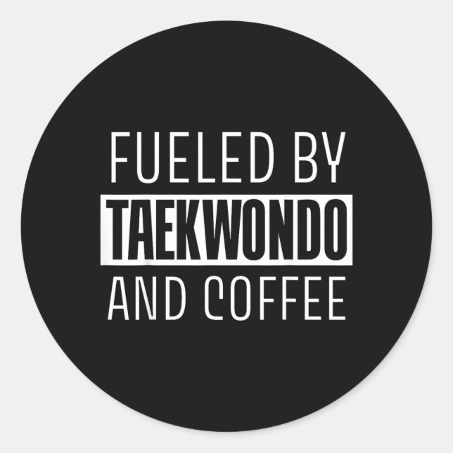 Fueled2 Classic Round Sticker (Front)