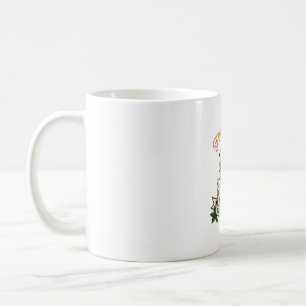 Fuelled Beer Christmas Cheer Mug Santa Hat Holly