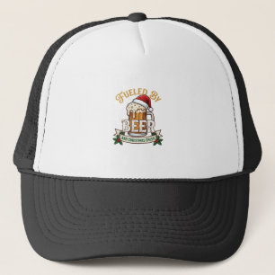 Fuelled Beer Christmas Cheer Mug Santa Hat Holly