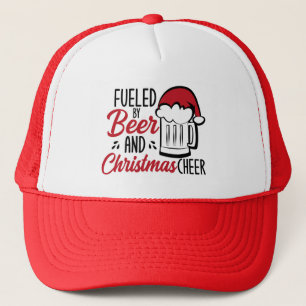 Fuelled By Beer and Christmas Cheer Trucker Hat