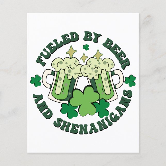 Fuelled By Beer And Shenanigans (Front)