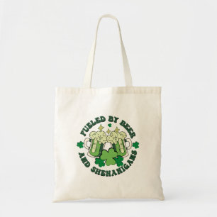 Fuelled By Beer And Shenanigans Tote Bag