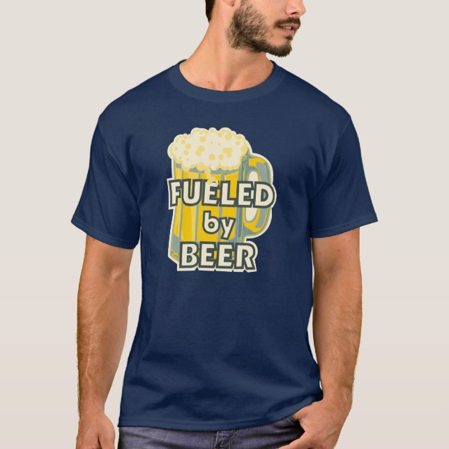 Fuelled By Beer T-Shirt (Front)