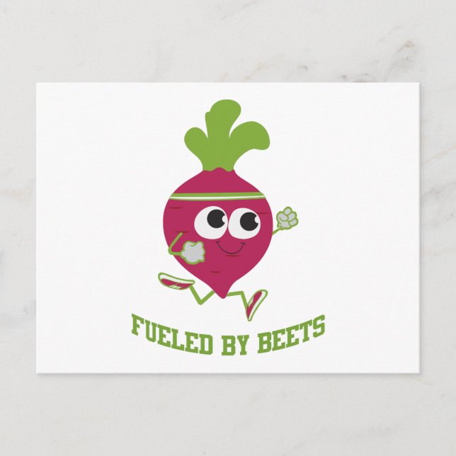Fuelled By Beets Postcard (Front)