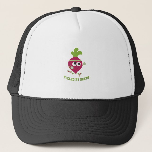 Fuelled by Beets Trucker Hat (Front)