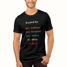 Fuelled By: Chaos Formula – Funny Customisable Tee
