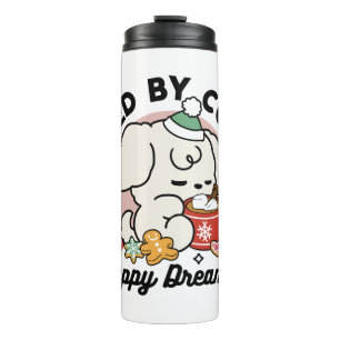 Fuelled by Cocoa and Puppy Dreams – Cute Winter Do Thermal Tumbler