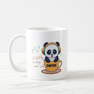 fuelled by coffee and country music mug