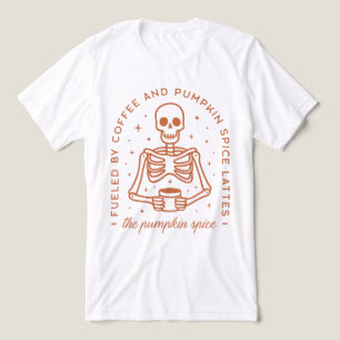 Fuelled By Coffee and Pumpkin Spice Lattes Tri-Blend Shirt
