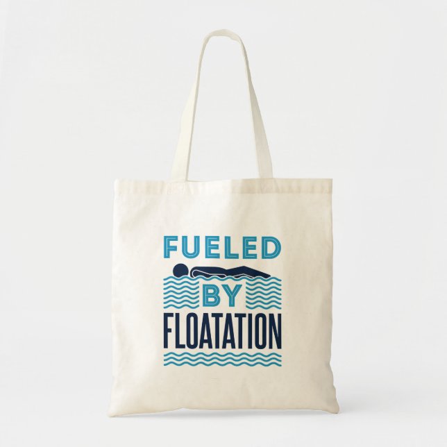 Fuelled by Floatation Sensory Deprivation Therapy Tote Bag (Front)
