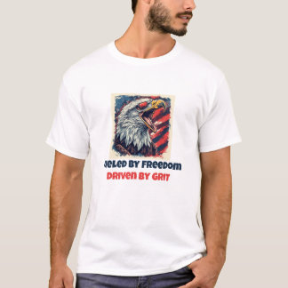 Fuelled by Freedom – Roaring Eagle Men's Te T-Shirt