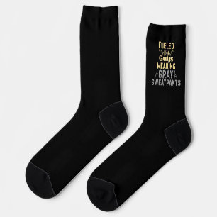 Fuelled By Guys Wearing Grey Sweatpants Socks
