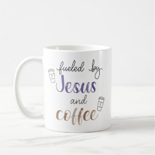 Fuelled by Jesus and coffee Coffee Mug