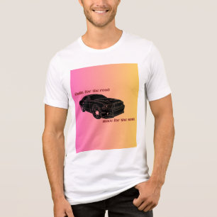 Fuelled by Passion – Car Lover Logo Design Tri-Blend Shirt