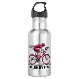 Fuelled By Pizza Cyclist 532 Ml Water Bottle