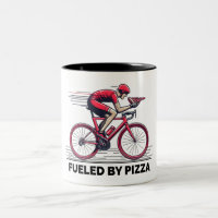 Fuelled By Pizza Cyclist