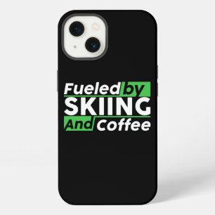 Fuelled by skiing and coffee Skiing Lover iPhone 13 Case