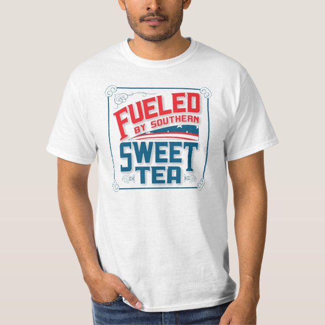 Fuelled by Southern Sweet Tea Tee Shirt (Front)