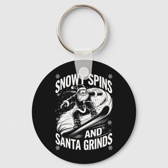 Fuelled By Spooks And Sweets  Key Ring (Front)