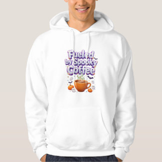 Fuelled by Spooky Coffee Halloween Hoodie