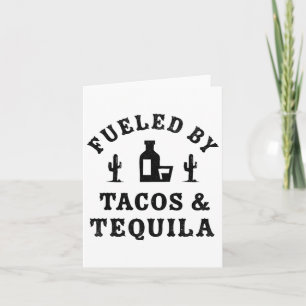 Fuelled Funny Cinco De Mayo Party Card