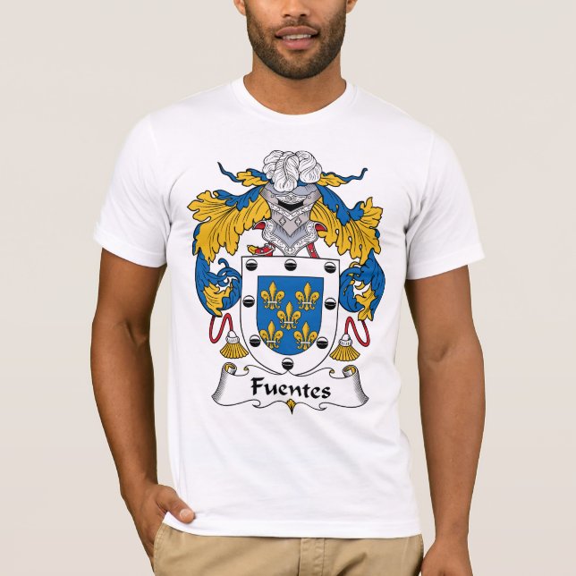 Fuentes Family Crest T-Shirt (Front)