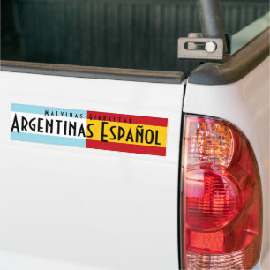 Fuera piratas Ingleses! Bumper Sticker